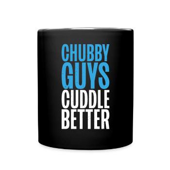 Cadeaux de graisse drôles - Mug uni - noir - Devant