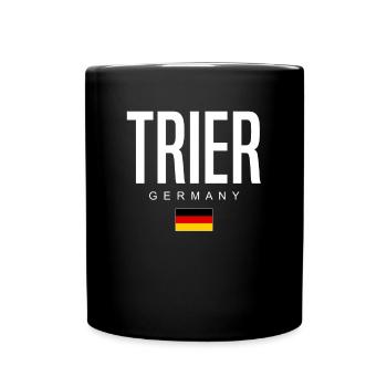 Trèves - Mug uni - noir - Devant