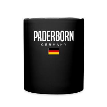 Paderborn - Mug uni - noir - Devant