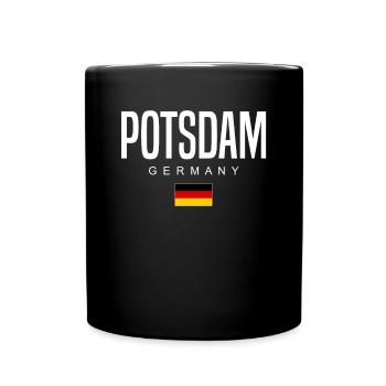 Potsdam - Full Colour Mug - black - Front