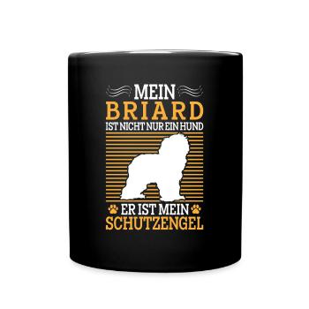 Briard n’est pas qu’un chien Berger de Brie Briard - Mug uni - noir - Devant