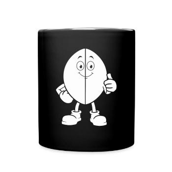 American Football Male Funny Football Male - Full Colour Mug - black - Front