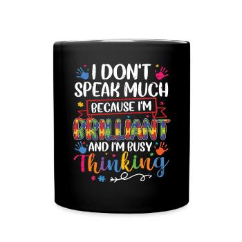 Autism - Full Colour Mug - black - Front
