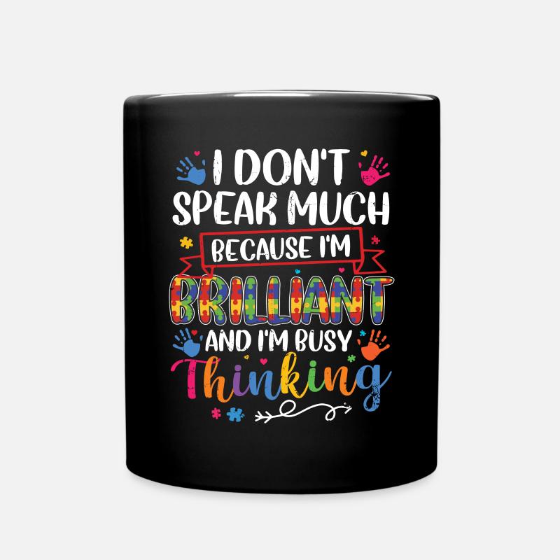 Autism - Full Colour Mug - black