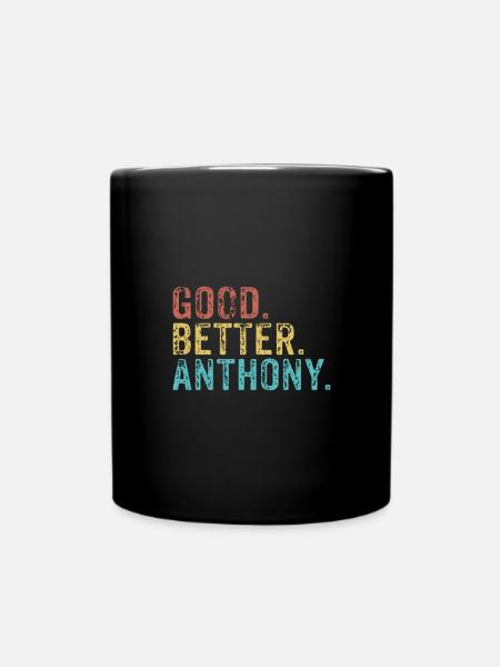 Bon mieux Anthony - Mug uni - noir