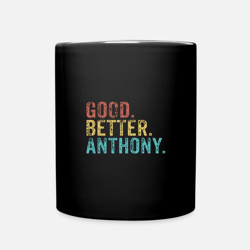 Bon mieux Anthony - Mug uni - noir