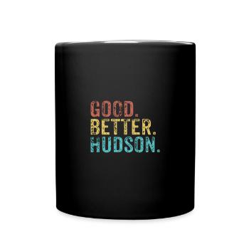 Good better Hudson - Tasse einfarbig - Schwarz - Vorne