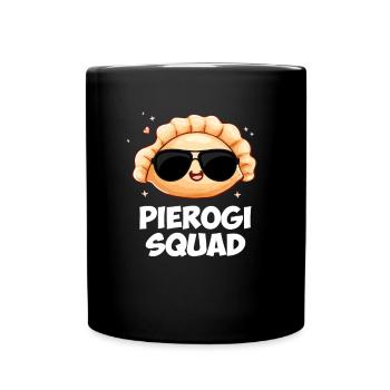 Pierogi squad Polish Pierogi - Full Colour Mug - black - Front