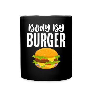 Cadeaux de graisse drôles - Mug uni - noir - Devant