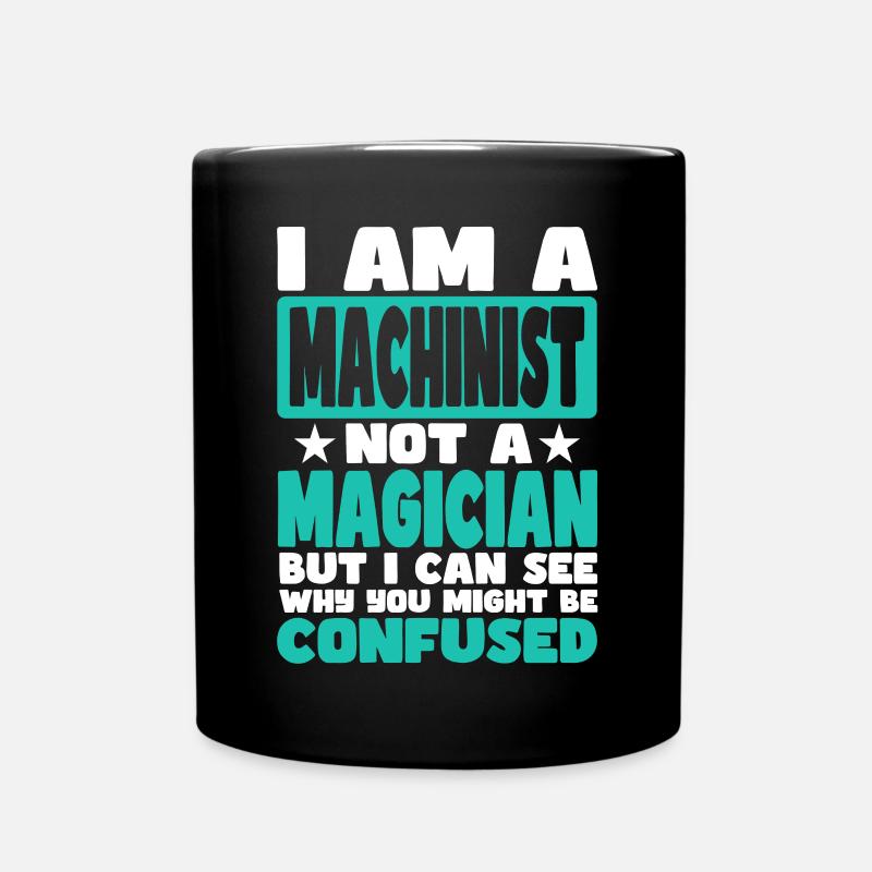 Machiniste - Mug uni - noir
