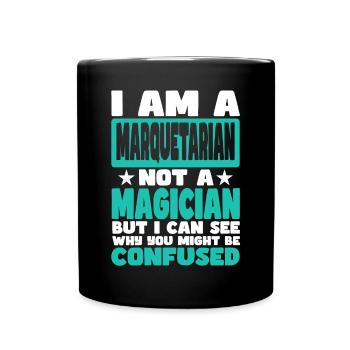 Marquetarian - Full Colour Mug - black - Front