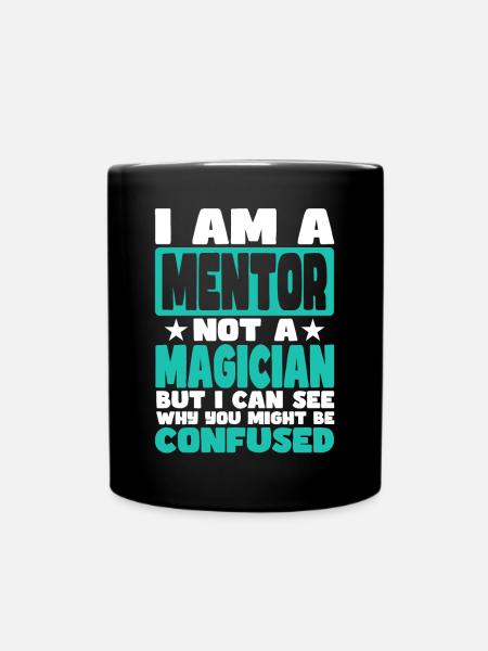 Mentor - Tasse einfarbig - Schwarz