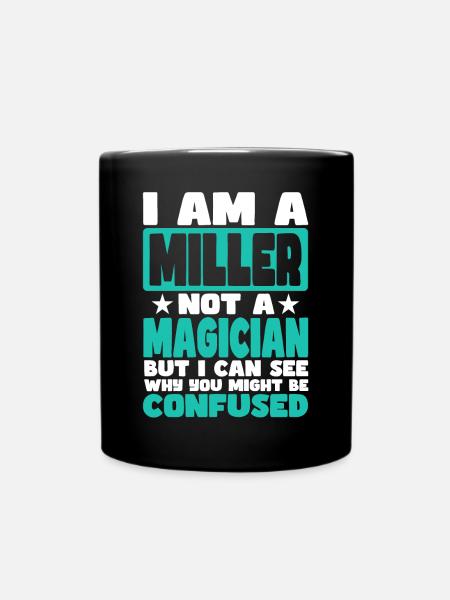 Müller - Tasse einfarbig - Schwarz