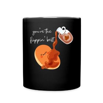 Les enfants amateurs de crêpes vous êtes le - Mug uni - noir - Devant