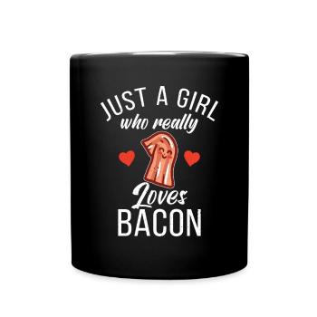 Funny Bacon Gifts - Full Colour Mug - black - Front