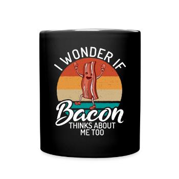 Funny Bacon Gifts - Full Colour Mug - black - Front