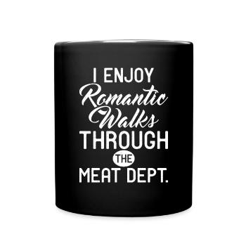 Funny Bacon Gifts - Full Colour Mug - black - Front