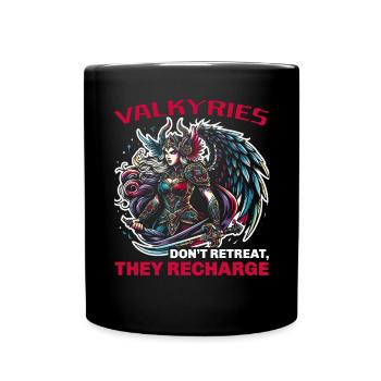 Valkyrie Warrior Odin Valkyrja Mythologie nordique - Mug uni - noir - Devant