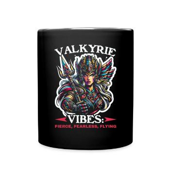 Valkyrie Warrior Odin Valkyrja Mythologie nordique - Mug uni - noir - Devant