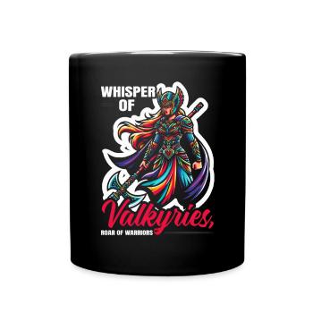 Valkyrie Warrior Odin Valkyrja Mythologie nordique - Mug uni - noir - Devant