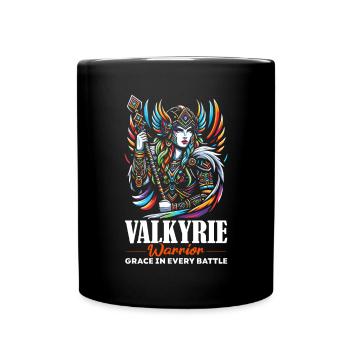 Valkyrie Warrior Odin Valkyrja Mythologie nordique - Mug uni - noir - Devant