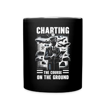 Airport Logistics Coordinator Aviation Airport - Full Colour Mug - black - Front