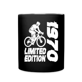Limited Edition 1970 Limited Edition Geburtstag - Tasse einfarbig - Schwarz - Vorne