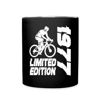 Limited Edition 1977 Limited Edition Bicycle - Full Colour Mug - black - Front
