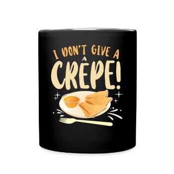 Pancake Lover Kids Pun I Don't - Full Colour Mug - black - Front