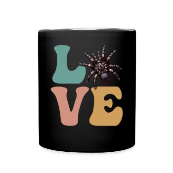 AMOUR Tarentule Araignée - Mug uni - noir - Devant