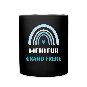Best Rainbow Big Brother - Full Colour Mug - black - Front