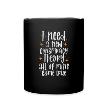 Conspiracy - Full Colour Mug - black - Front