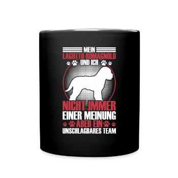 Lagotto Romagnolo est un chien d’eau imbattable - Mug uni - noir - Devant