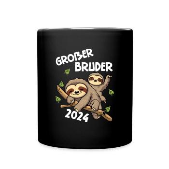 Grand Frère 2024 - Mug uni - noir - Devant