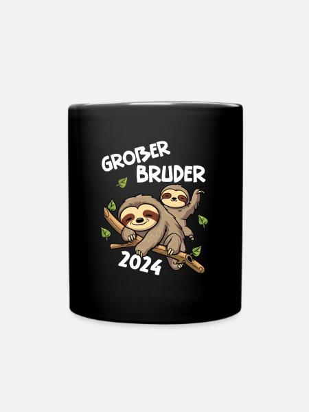 Großer Bruder 2024 - Tasse einfarbig - Schwarz
