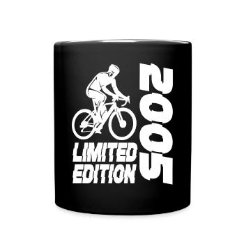 Limited Edition 2005 Limited Edition Fahrrad - Tasse einfarbig - Schwarz - Vorne
