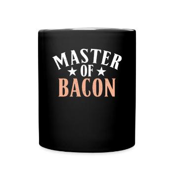 Funny Bacon Gifts - Full Colour Mug - black - Front