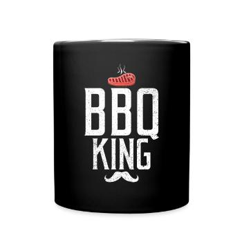 Grill Barbecue Grilling - Tasse einfarbig - Schwarz - Vorne