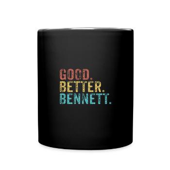 Good better Bennett - Full Colour Mug - black - Front