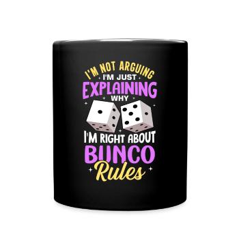 Bunco - Tasse einfarbig - Schwarz - Vorne