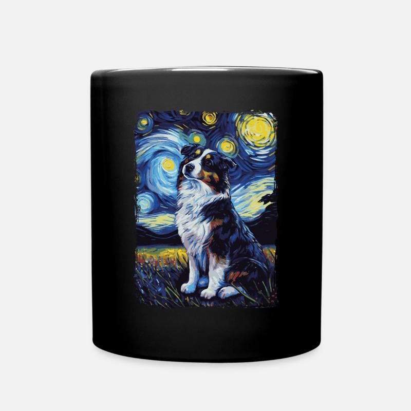 Berger Australien Nuit Étoilée - Mug uni - noir
