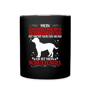 Le chien courant de Hanovre n’est pas qu’un chien - Mug uni - noir - Devant