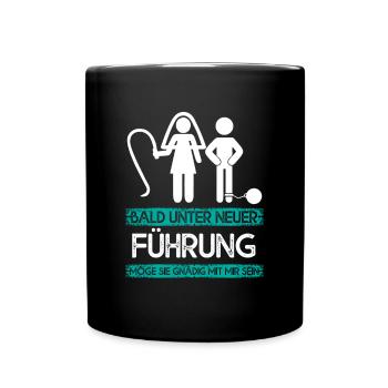 Soon under new management - Full Colour Mug - black - Front