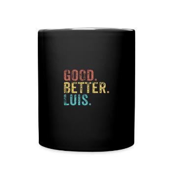 Bon mieux Luis - Mug uni - noir - Devant