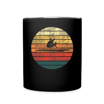 Cadeau gagnant du défi de saut en longueur - Mug uni - noir - Devant