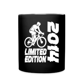 Limited Edition 2014 Limited Edition Fahrrad - Tasse einfarbig - Schwarz - Vorne