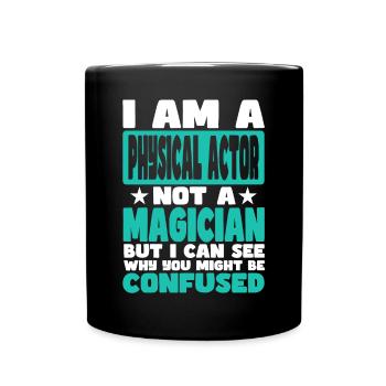 Physical Actor - Full Colour Mug - black - Front