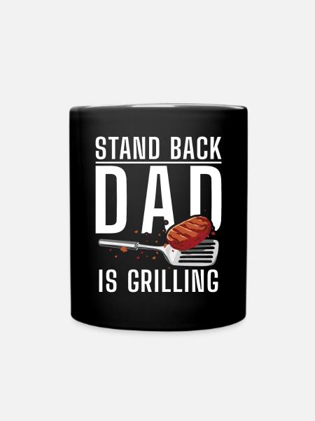 Grill Barbecue Grilling - Tasse einfarbig - Schwarz