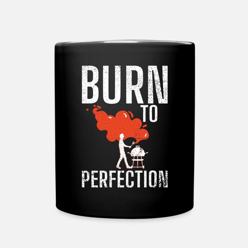 Grill Barbecue Grilling - Tasse einfarbig - Schwarz