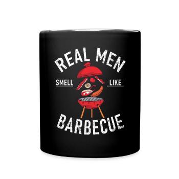 Grillades Barbecue Grillades - Mug uni - noir - Devant